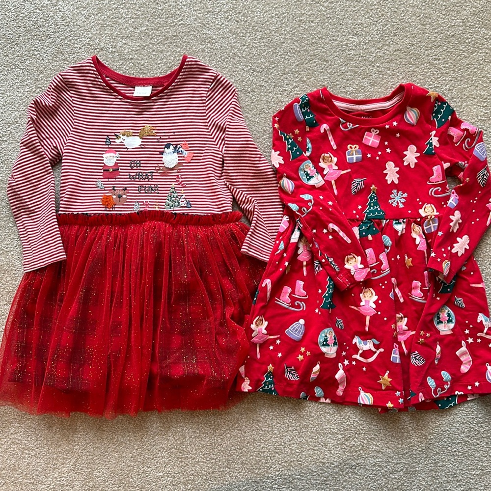 UK Next and Marks & Spencers Holiday dress bundle, Size 2-3T